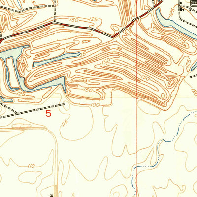 United States Geological Survey Browns Valley, CA (1949, 24000-Scale) digital map