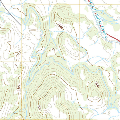 United States Geological Survey Brownsboro, OR (2020, 24000-Scale) digital map