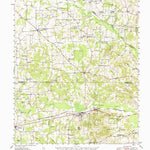 United States Geological Survey Brownsboro, TX (1948, 62500-Scale) digital map