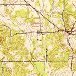 United States Geological Survey Brownsboro, TX (1949, 62500-Scale) digital map
