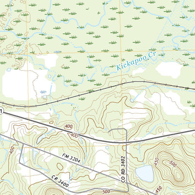 United States Geological Survey Brownsboro, TX (2022, 24000-Scale) digital map
