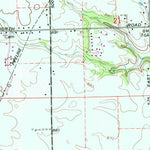 United States Geological Survey Brownsburg, IN (1970, 24000-Scale) digital map
