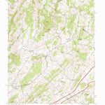 United States Geological Survey Brownsburg, VA (1967, 24000-Scale) digital map