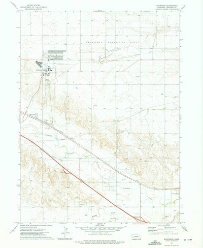 United States Geological Survey Brownson, NE (1972, 24000-Scale) digital map