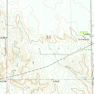 United States Geological Survey Brownson, NE (1972, 24000-Scale) digital map