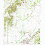 United States Geological Survey Brownstown, IN (1958, 24000-Scale) digital map