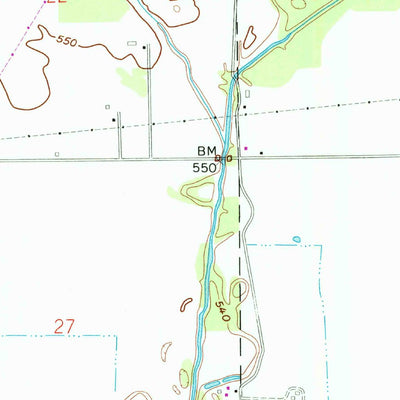 United States Geological Survey Brownstown, IN (1958, 24000-Scale) digital map