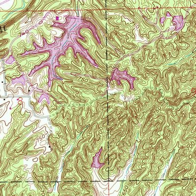 United States Geological Survey Brownstown, IN (1958, 24000-Scale) digital map