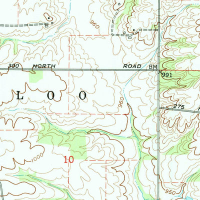United States Geological Survey Brownsville, IN (1972, 24000-Scale) digital map
