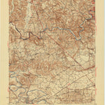 United States Geological Survey Brownsville, KY (1923, 62500-Scale) digital map