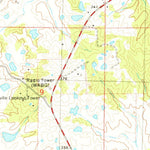 United States Geological Survey Brownsville, MS (1980, 24000-Scale) digital map