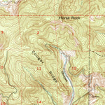 United States Geological Survey Brownsville, OR (1950, 62500-Scale) digital map