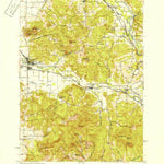 United States Geological Survey Brownsville, OR (1952, 62500-Scale) digital map