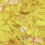 United States Geological Survey Brownsville, OR (1952, 62500-Scale) digital map