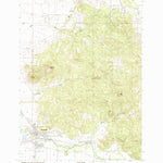 United States Geological Survey Brownsville, OR (1988, 24000-Scale) digital map