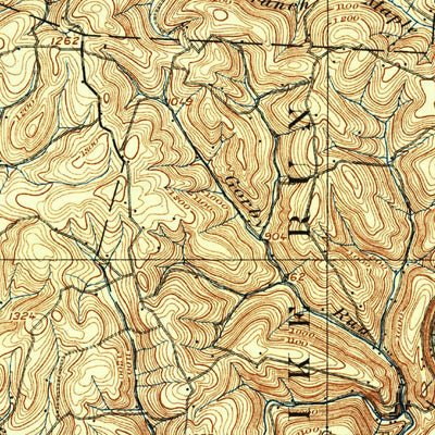 United States Geological Survey Brownsville, PA (1933, 62500-Scale) digital map