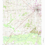 United States Geological Survey Brownsville, TN (1950, 24000-Scale) digital map