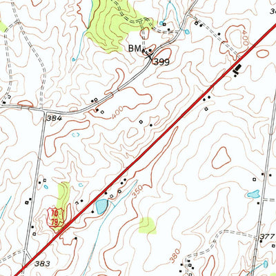 United States Geological Survey Brownsville, TN (1951, 24000-Scale) digital map