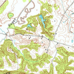 United States Geological Survey Brownsville, TN (1951, 24000-Scale) digital map
