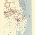 United States Geological Survey Brownsville, TX (1953, 250000-Scale) digital map