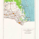 United States Geological Survey Brownsville, TX (1962, 250000-Scale) digital map