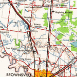 United States Geological Survey Brownsville, TX (1962, 250000-Scale) digital map