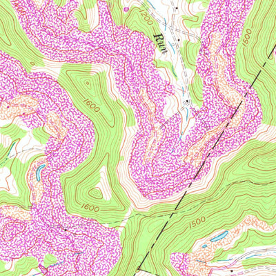 United States Geological Survey Brownton, WV (1961, 24000-Scale) digital map
