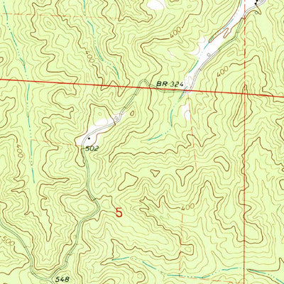 United States Geological Survey Brownville, AL (1967, 24000-Scale) digital map