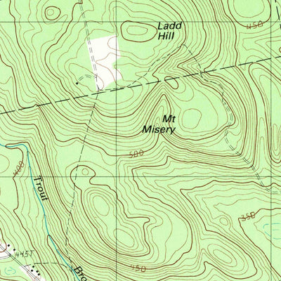 United States Geological Survey Brownville Junction, ME (1988, 24000-Scale) digital map