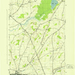 United States Geological Survey Brownville, NY (1943, 31680-Scale) digital map