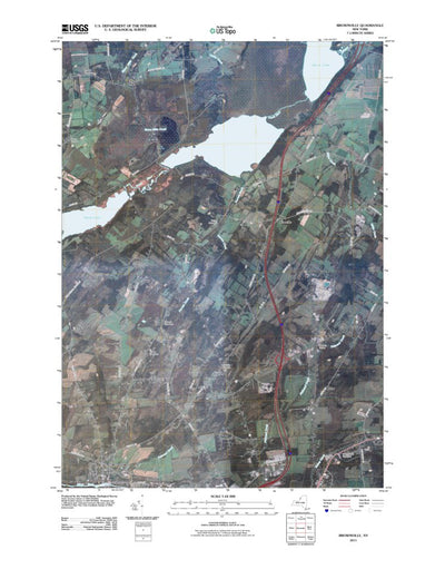 United States Geological Survey Brownville, NY (2011, 24000-Scale) digital map
