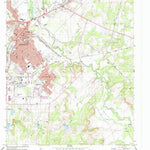 United States Geological Survey Brownwood, TX (1980, 24000-Scale) digital map