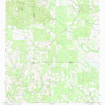 United States Geological Survey Broxton NE, GA (1971, 24000-Scale) digital map