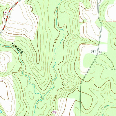 United States Geological Survey Broxton NE, GA (1971, 24000-Scale) digital map
