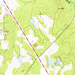 United States Geological Survey Broxton South, GA (1977, 24000-Scale) digital map