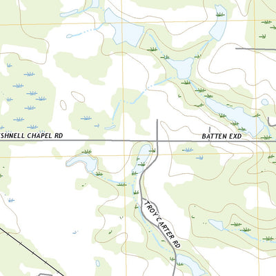 United States Geological Survey Broxton South, GA (2020, 24000-Scale) digital map