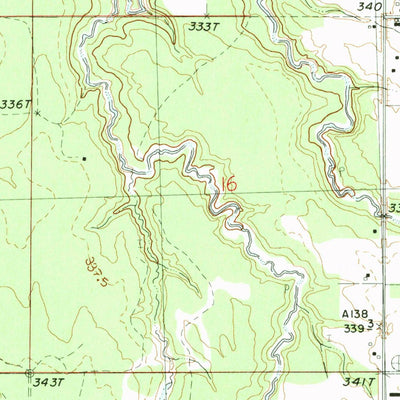 United States Geological Survey Bruce Crossing, MI (1982, 24000-Scale) digital map