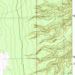 United States Geological Survey Bruce Crossing, MI (1982, 24000-Scale) digital map
