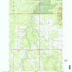 United States Geological Survey Bruce Crossing, MI (1999, 24000-Scale) digital map