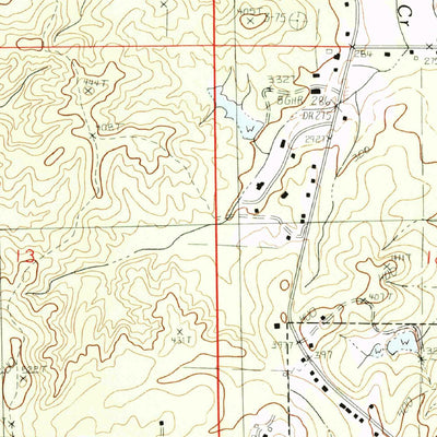 United States Geological Survey Bruce, MS (1983, 24000-Scale) digital map