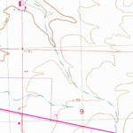 United States Geological Survey Bruce, WA (1954, 24000-Scale) digital map
