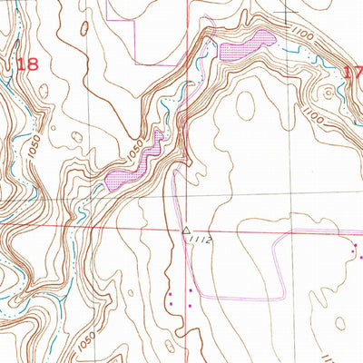 United States Geological Survey Bruce, WA (1954, 24000-Scale) digital map