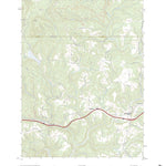 United States Geological Survey Bruceton Mills, WV (2023, 24000-Scale) digital map