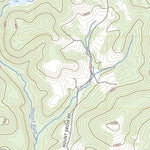 United States Geological Survey Bruceton Mills, WV (2023, 24000-Scale) digital map