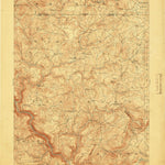 United States Geological Survey Bruceton Mills, WV-PA (1904, 62500-Scale) digital map