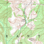United States Geological Survey Bruceton Mills, WV-PA (1960, 24000-Scale) digital map