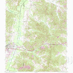 United States Geological Survey Bruceton, TN (1950, 24000-Scale) digital map