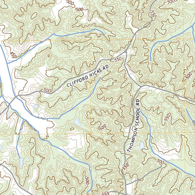 United States Geological Survey Bruceton, TN (2022, 24000-Scale) digital map