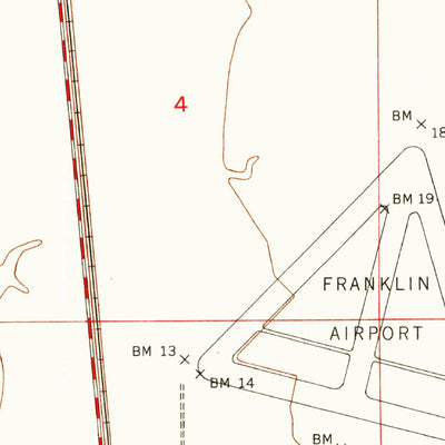 United States Geological Survey Bruceville, CA (1953, 24000-Scale) digital map