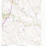 United States Geological Survey Bruceville, TX (1957, 24000-Scale) digital map